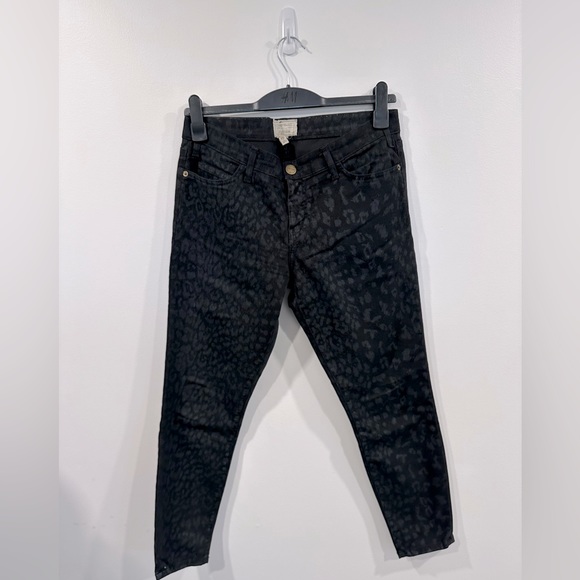 Mint Condition Current Elliot the Stiletto Leopard Skinny, in black, 31, $60 - Picture 2 of 6